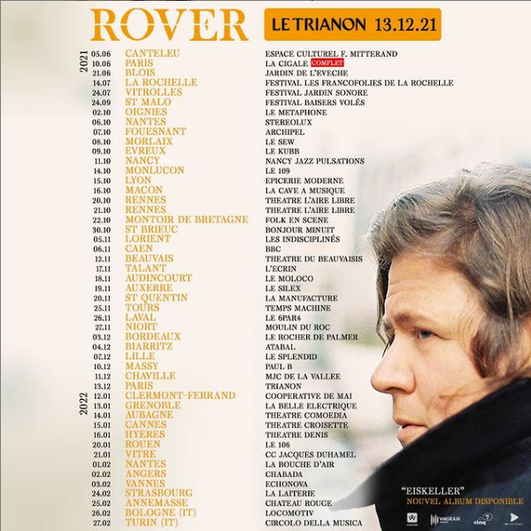 Tournee rover 2021 2022